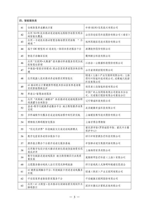 2025年數字適老助殘產品與服務典型案例公示 數字內容制作服務賦能新生活